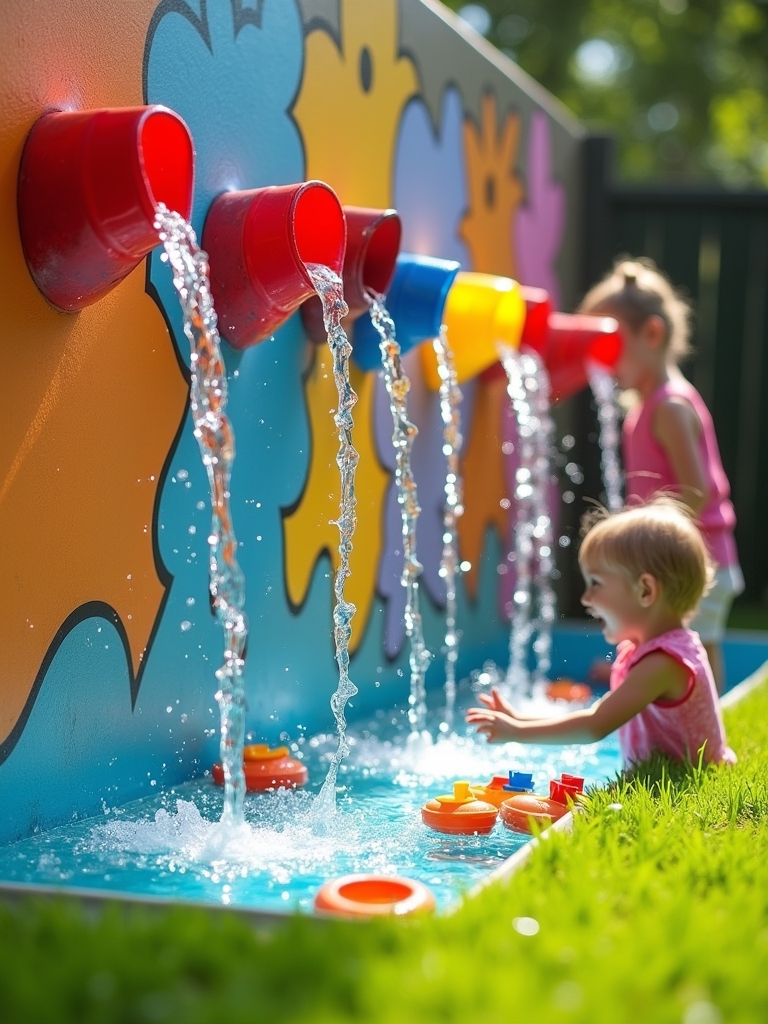 engaging water wall project