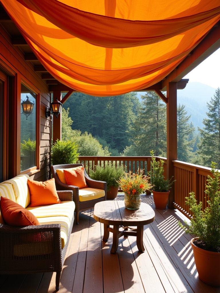 enhance deck comfort with canopies