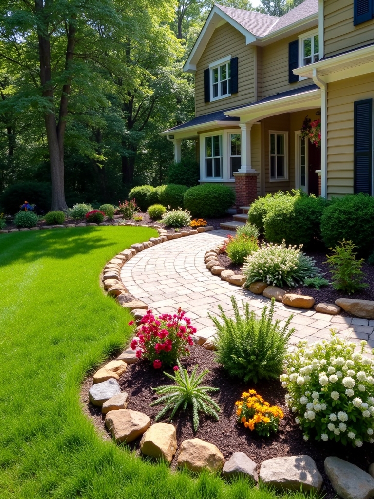 enhance entryway with borders
