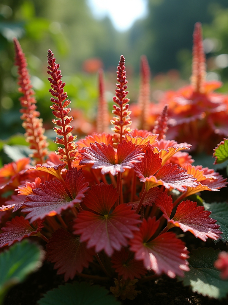 fiery foliage for shade