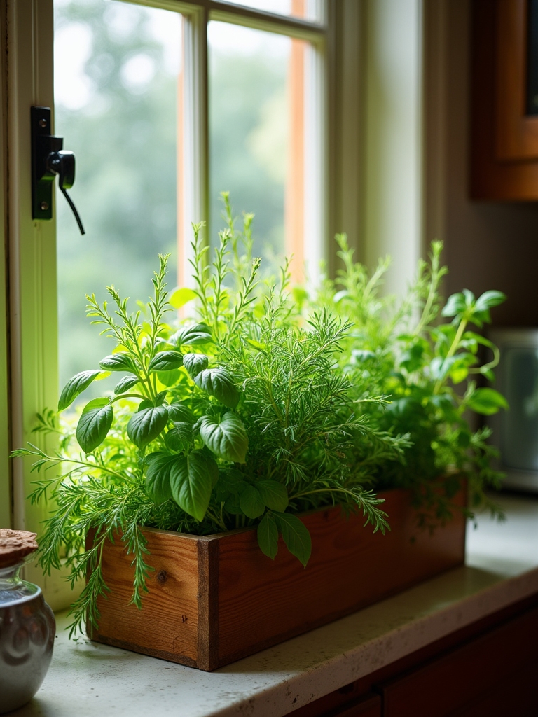 indoor herb gardening benefits