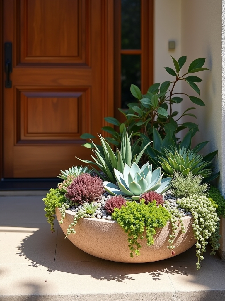 low maintenance succulent arrangements