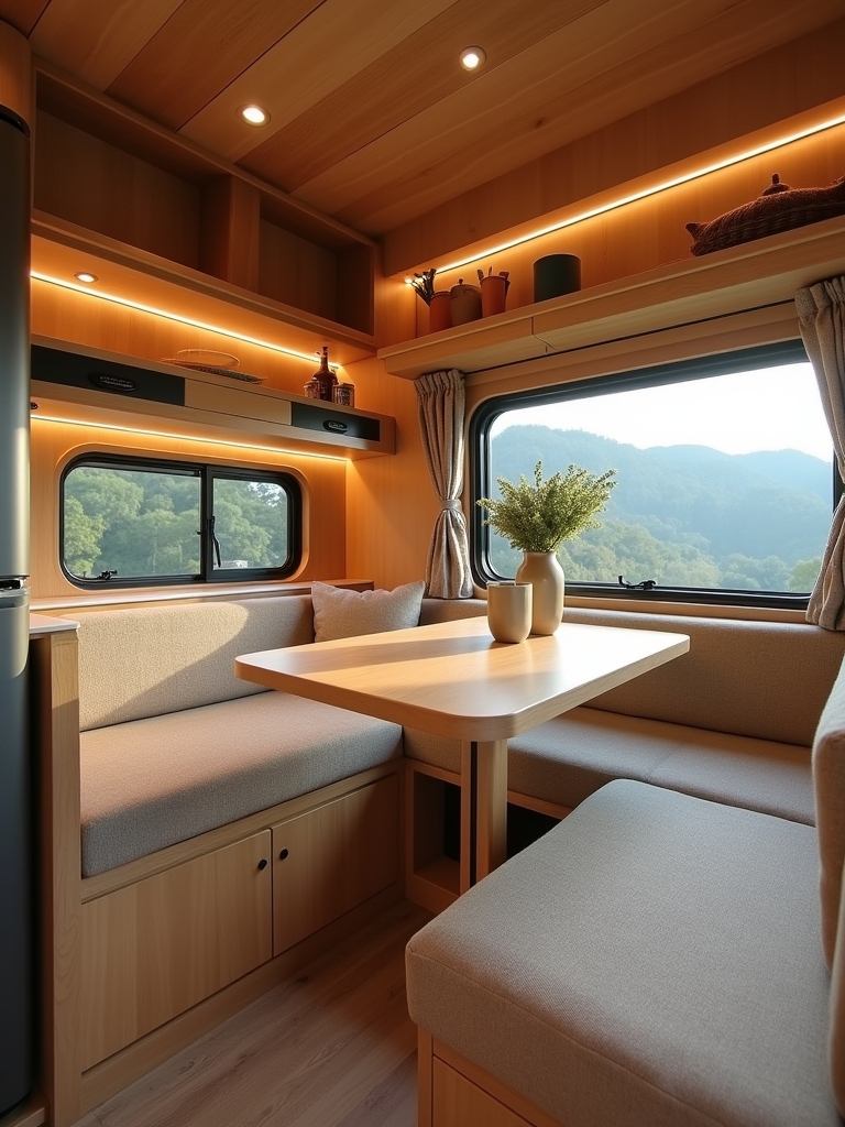 maximize camper storage creatively