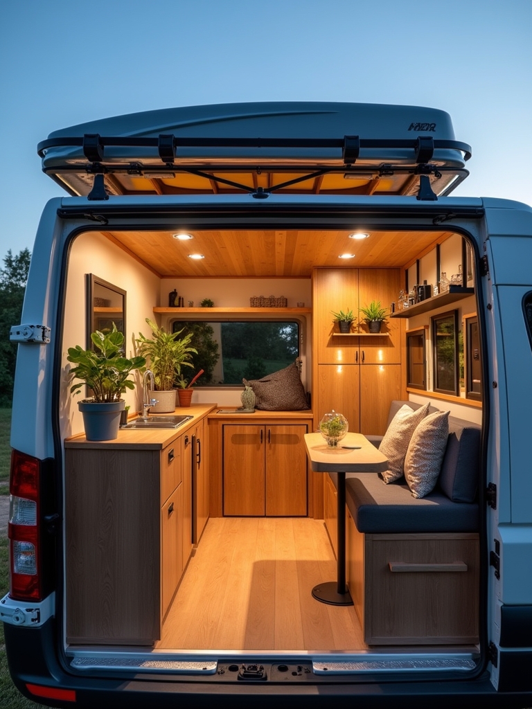 maximize camper storage space