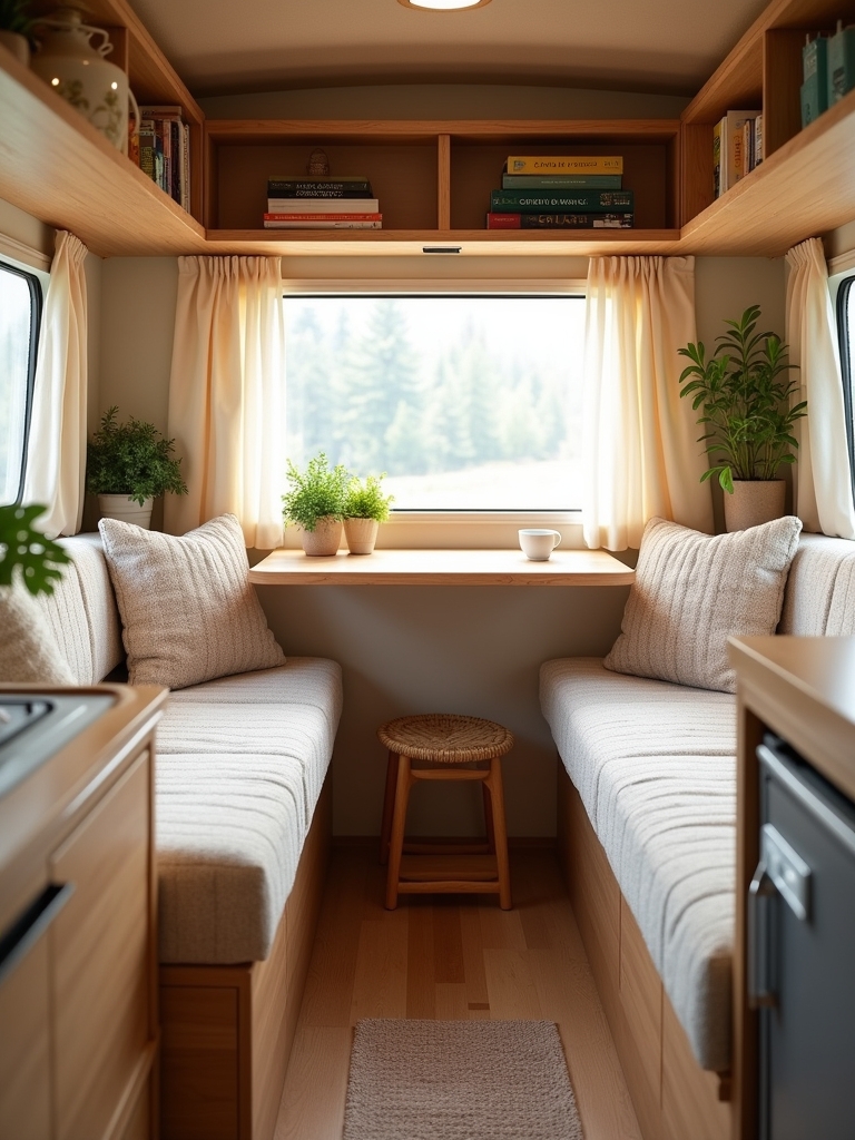 maximize camper workspace efficiency