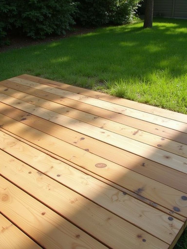minimalist pallet deck design
