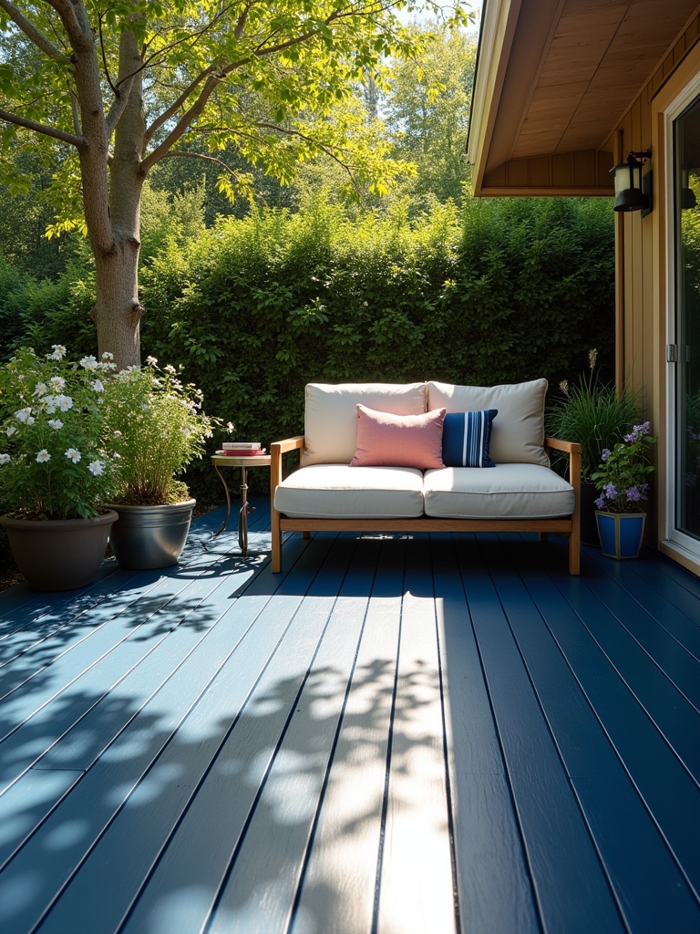 navy blue outdoor elegance