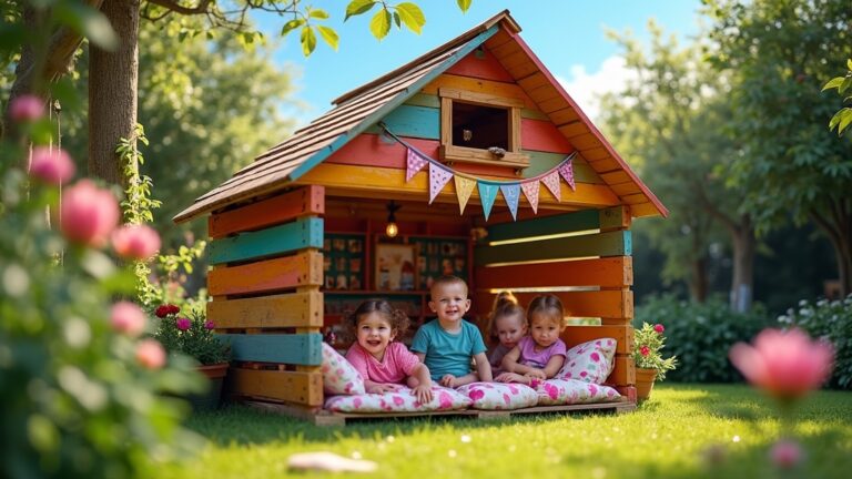 pallet playhouse diy projects