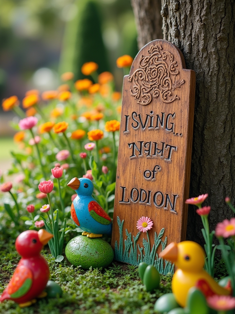 personalized decorative garden signs