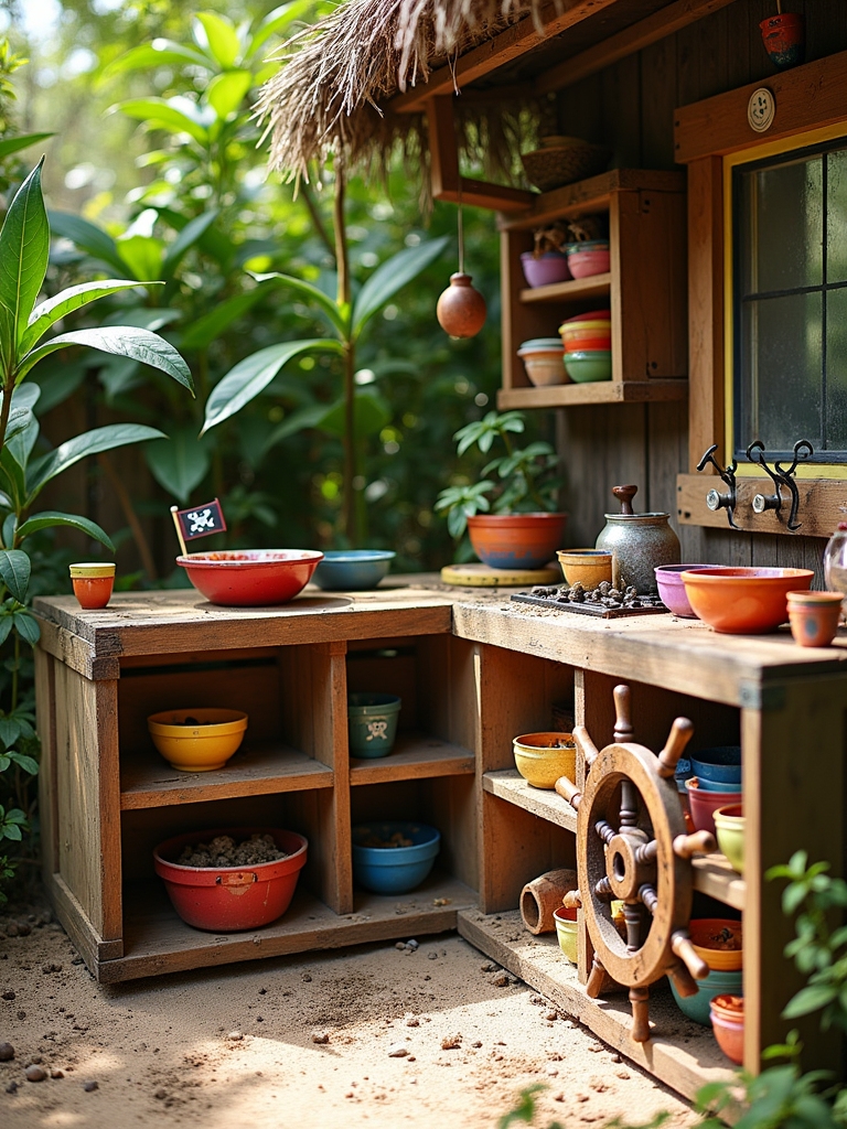 pirate themed outdoor play