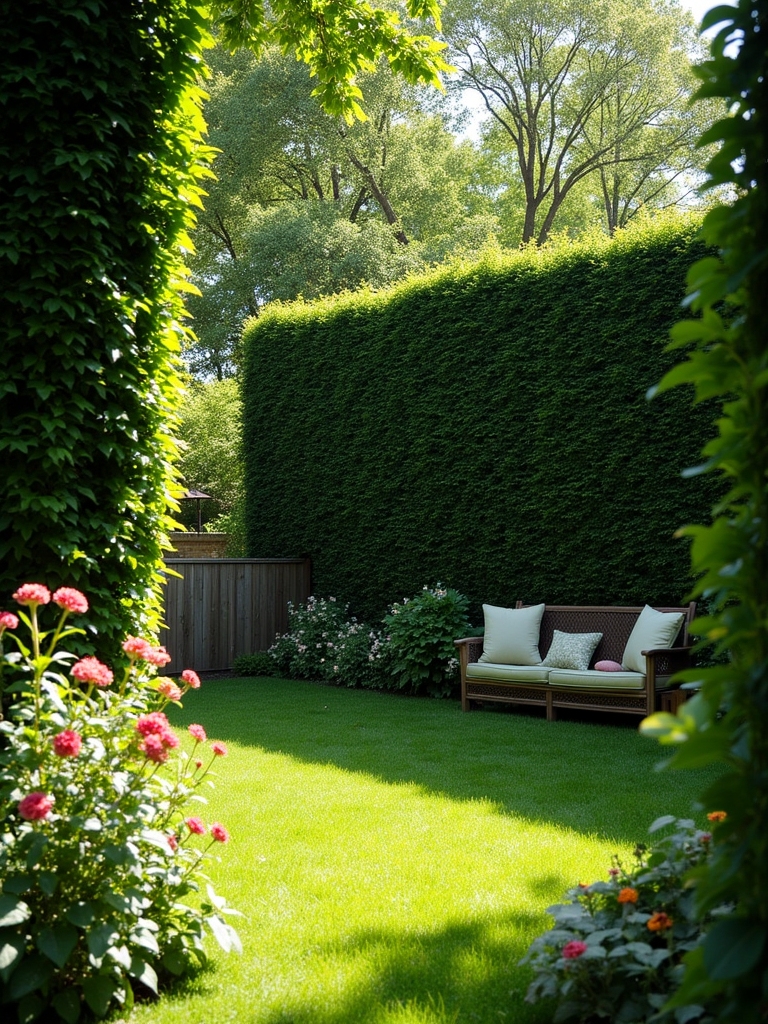 plant quick growing tall hedges