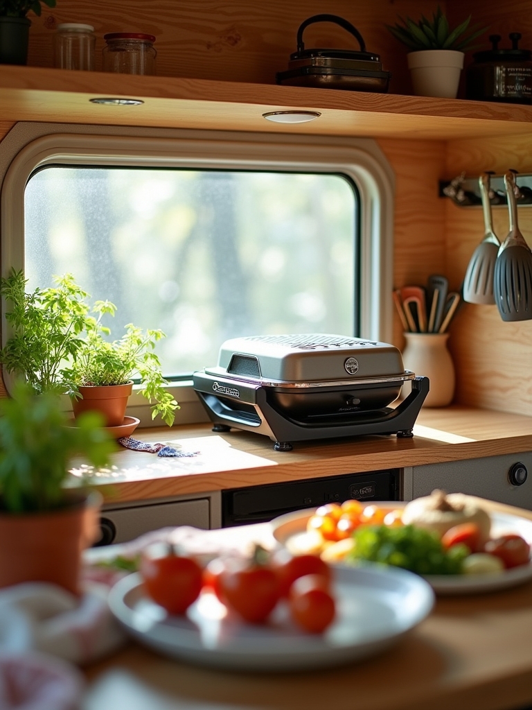 portable grill cooking benefits