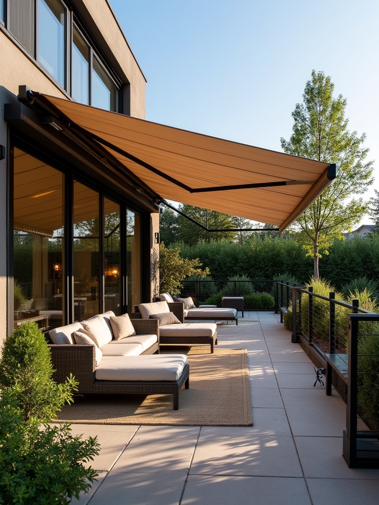 retractable awnings enhance comfort