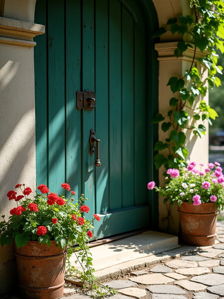 rustic metal planter types