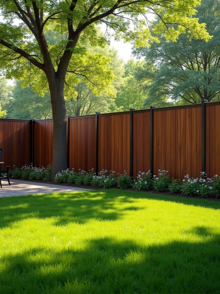 sound dampening wood fencing