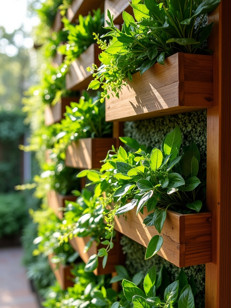 space saving vertical gardening solution