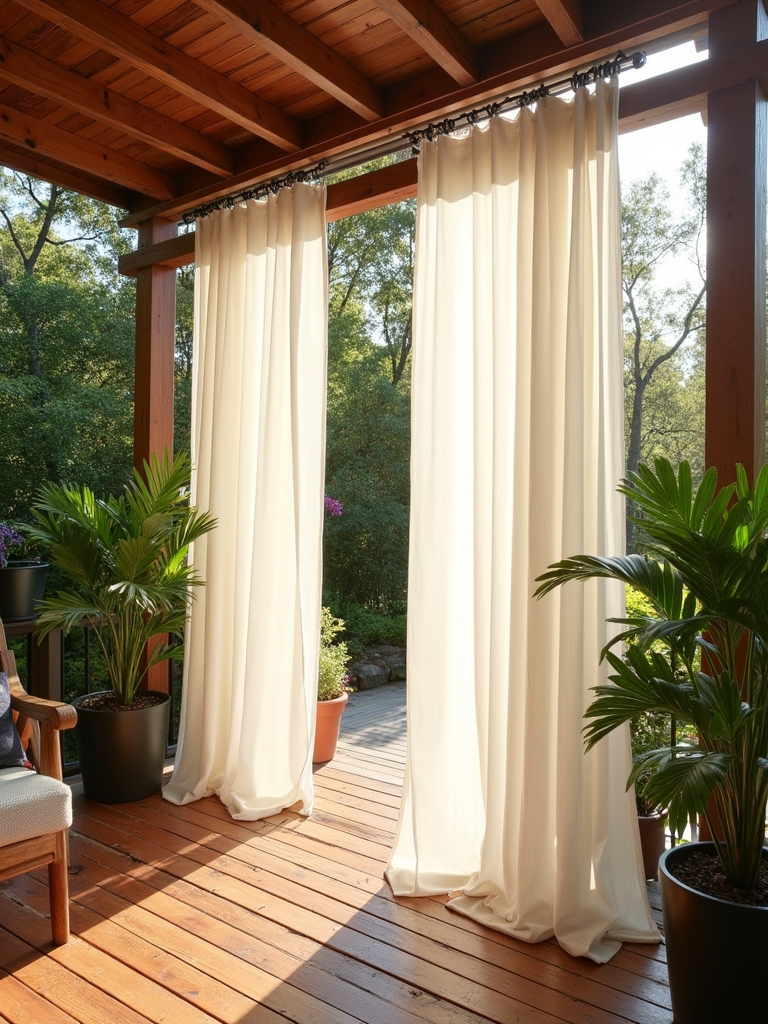 stylish durable outdoor curtains