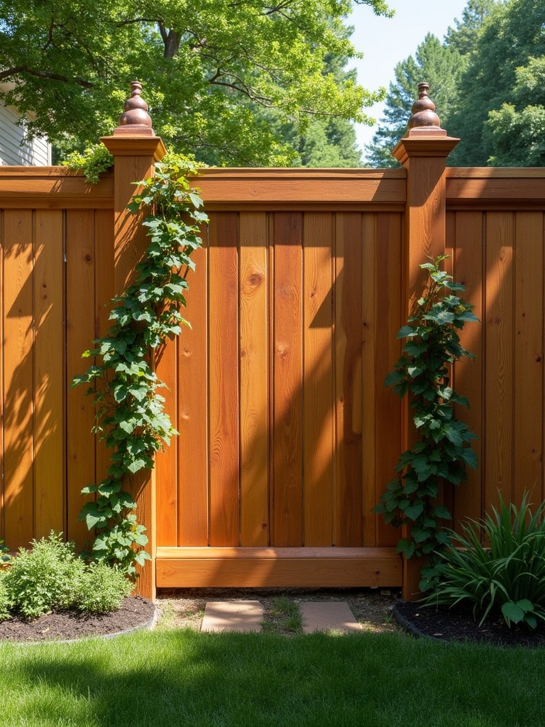 stylish durable privacy fencing