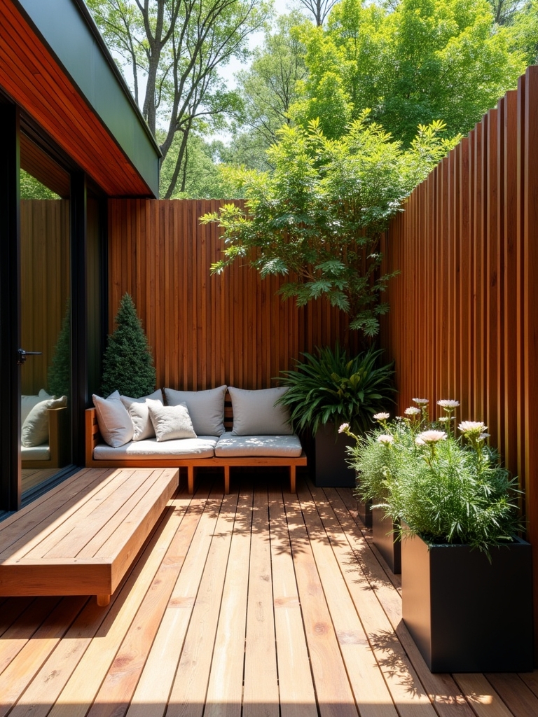 stylish outdoor privacy solution