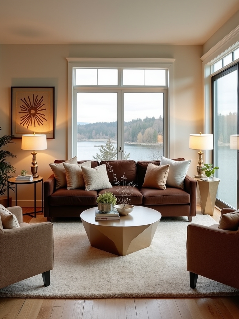 symmetrical furniture arrangement tips