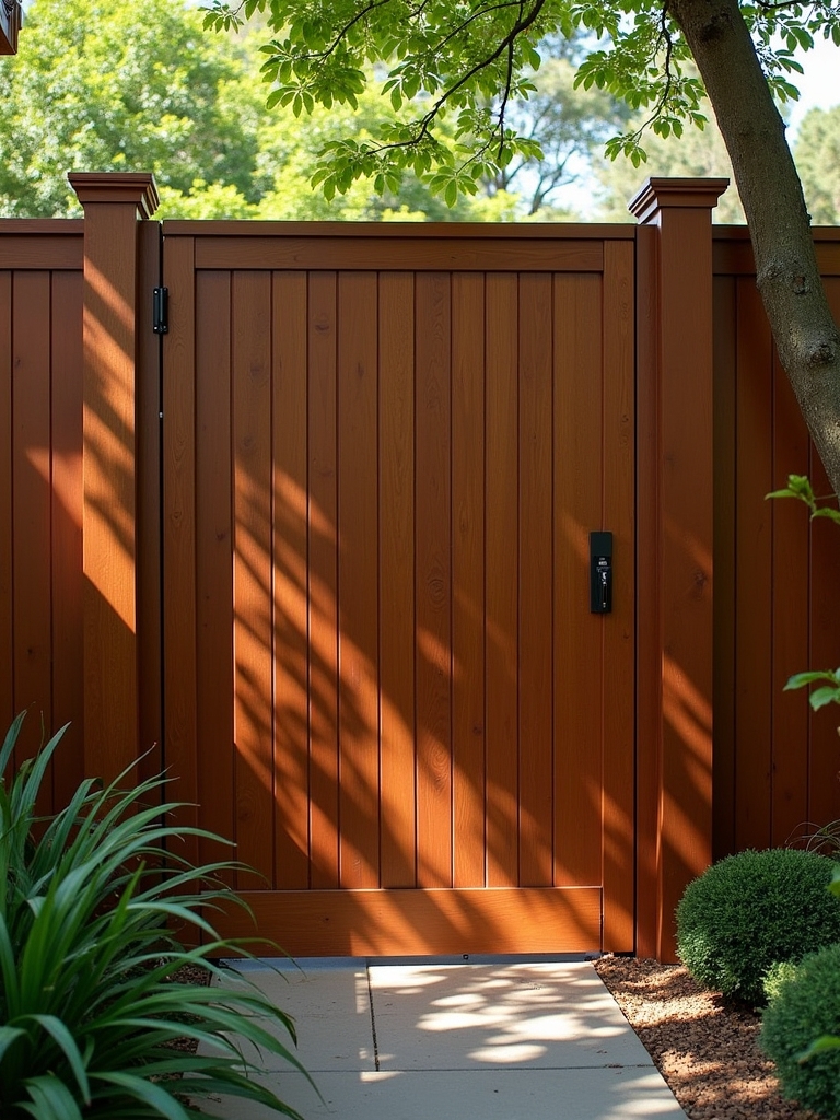timeless wooden privacy fences