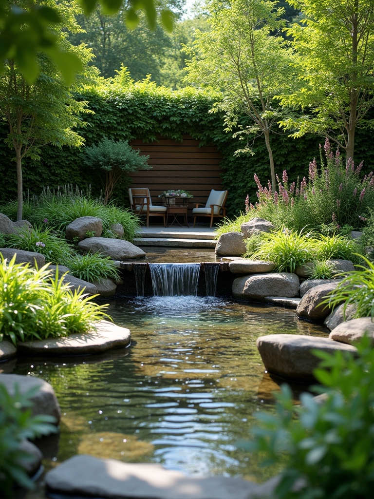 transform backyard with tranquility