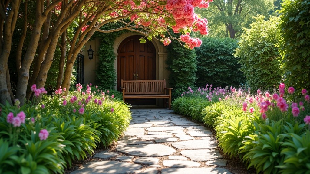transformative front bed landscaping
