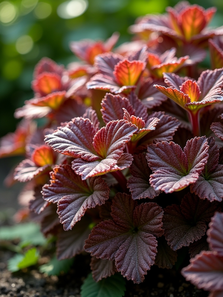 unique caramel colored foliage