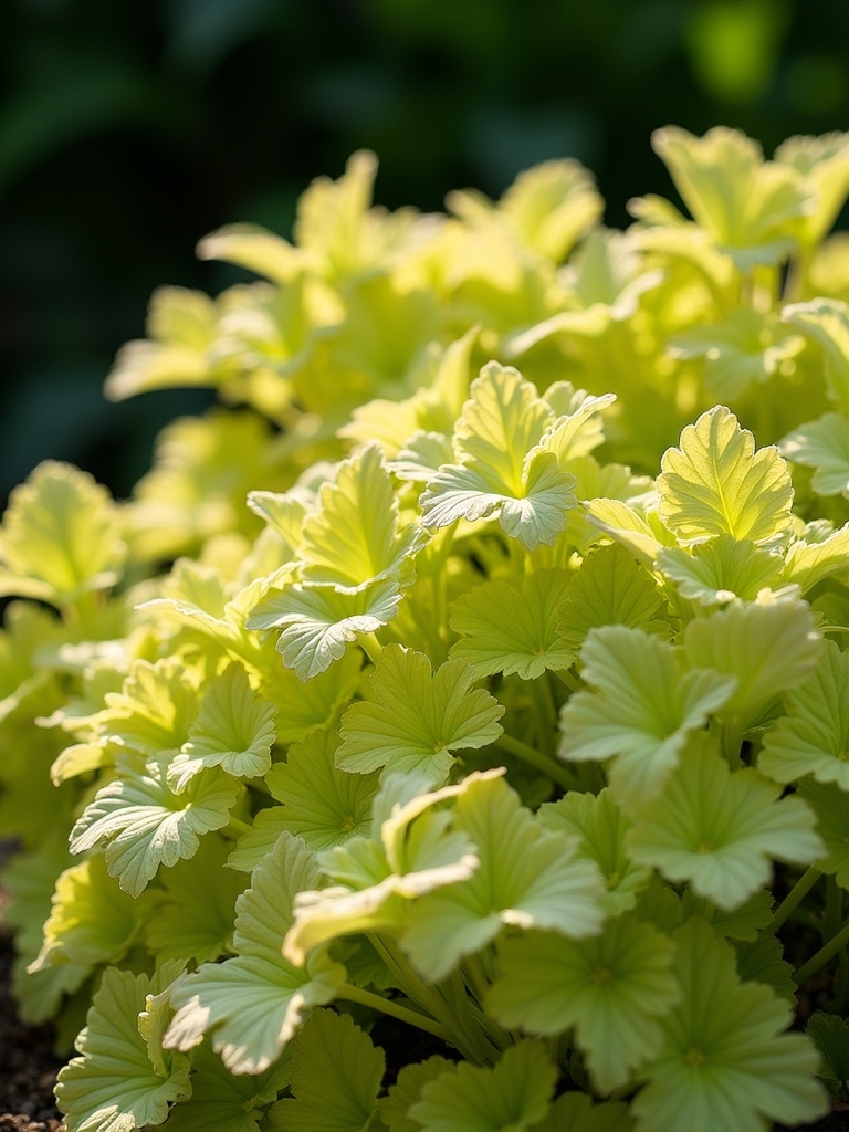 vibrant chartreuse shade loving perennial
