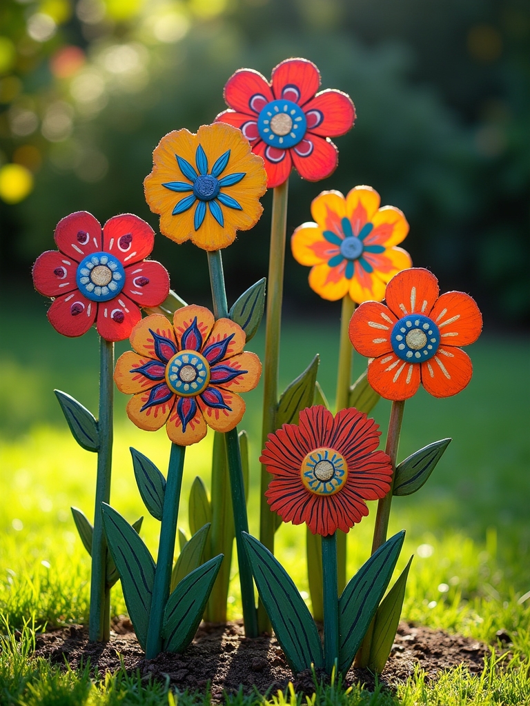 vibrant garden decor ideas
