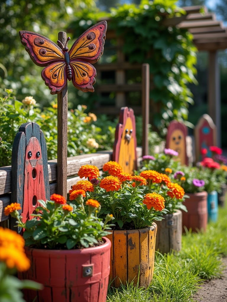 vibrant garden planter designs