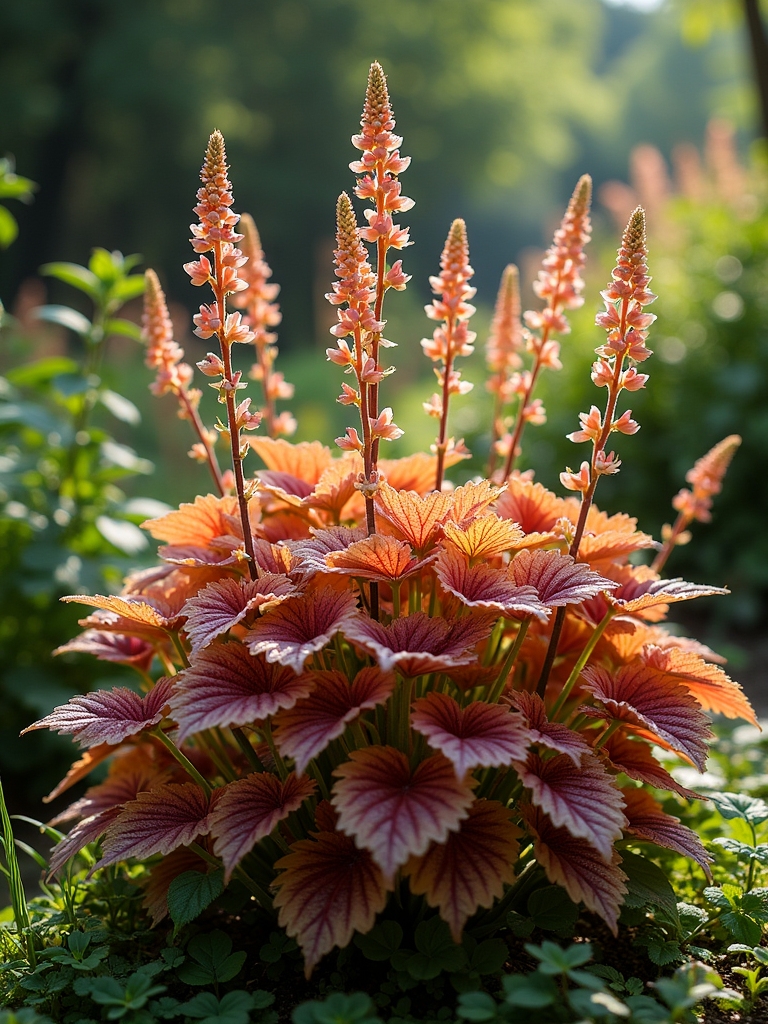 vibrant low maintenance shade plant