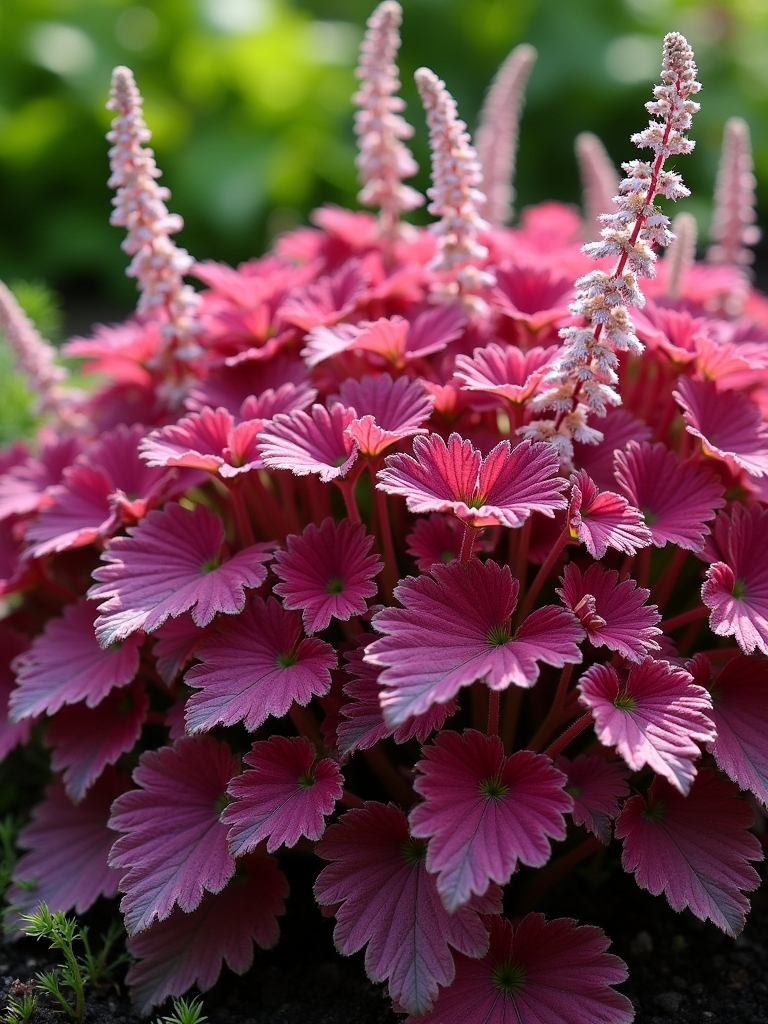 vibrant magenta shade plant