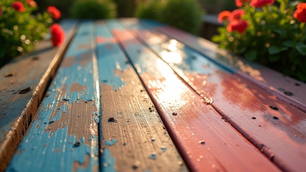 vibrant outdoor deck colors