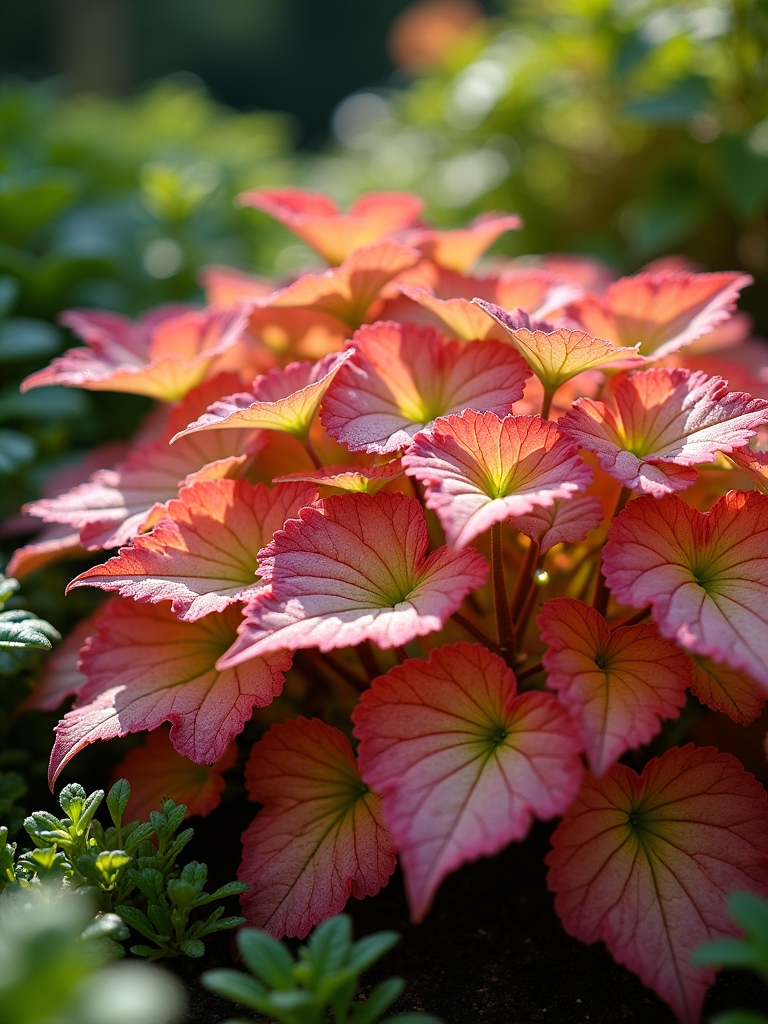 vibrant peach shade plant