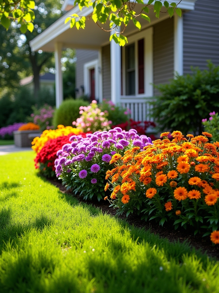 vibrant perennial flower combinations