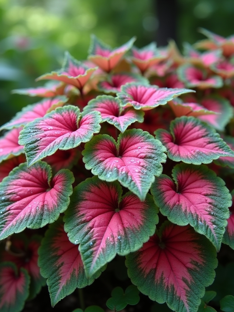 vibrant shade garden plant