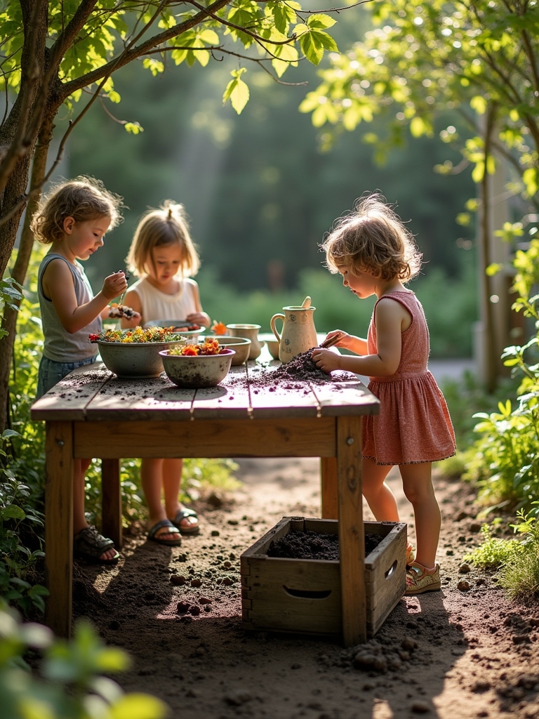 vintage furniture mud kitchen