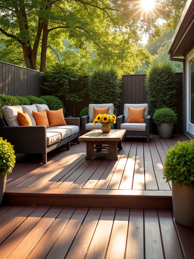 warmth and elegance outdoors