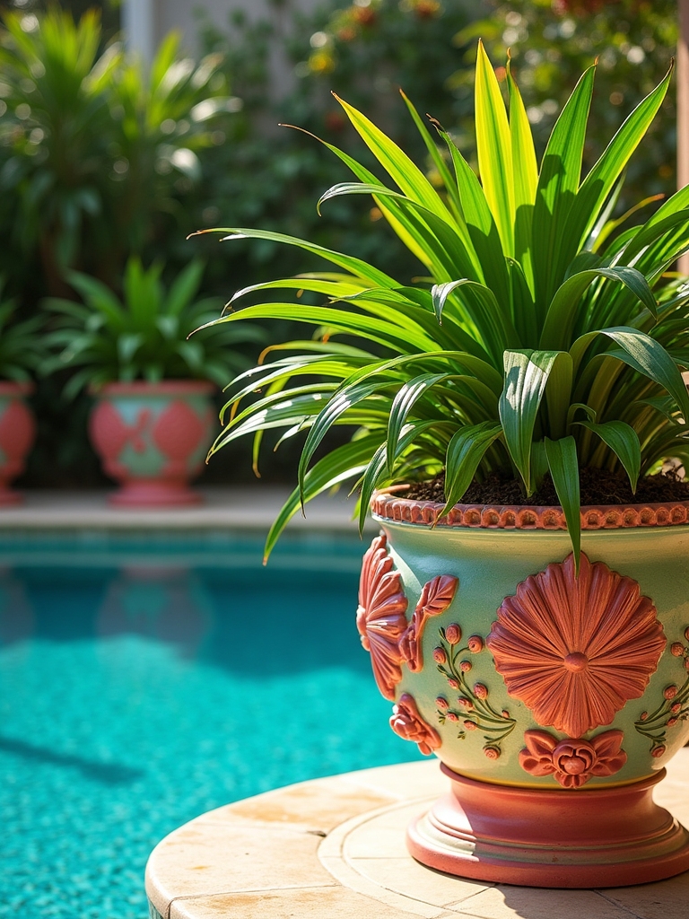 whimsical garden sculptures enhance