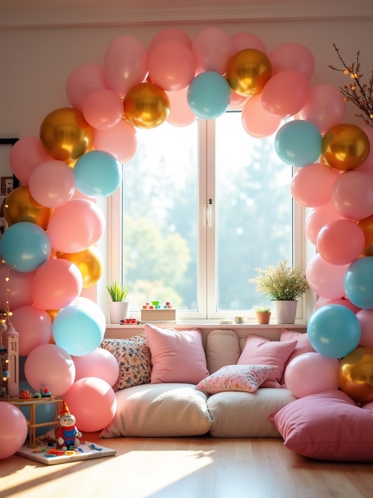 balloon garland festive decoration