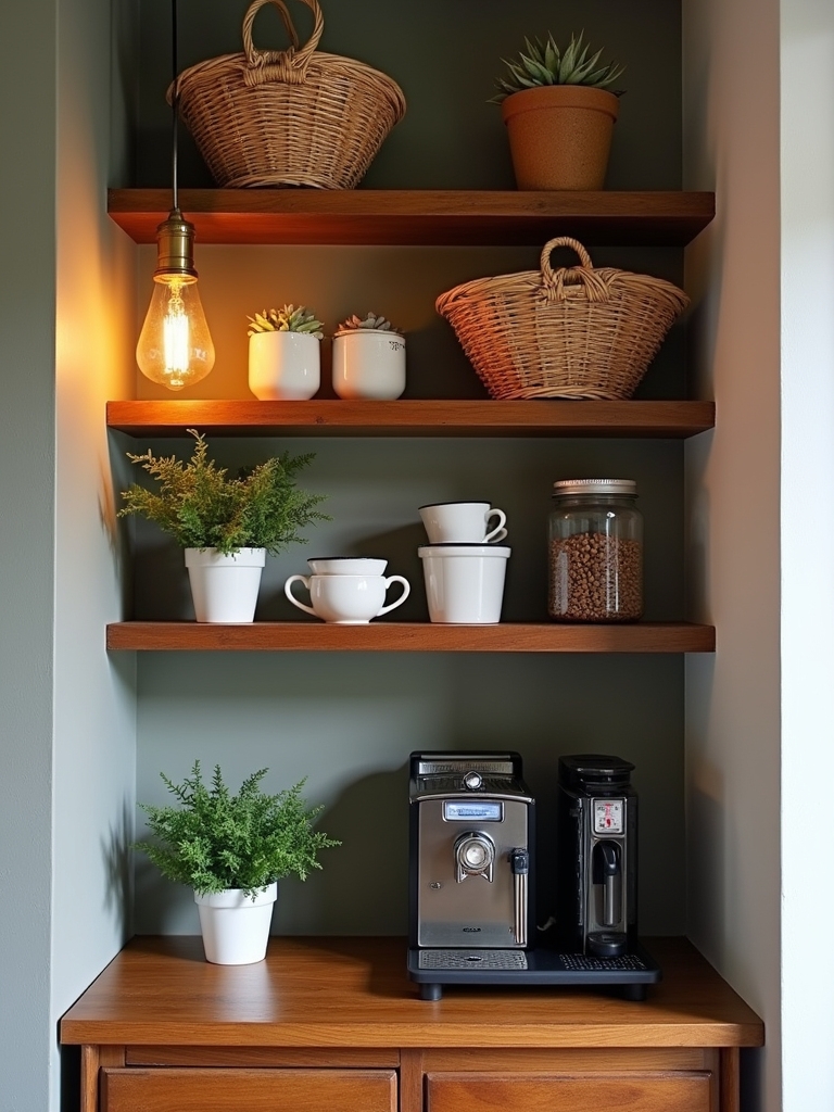 baskets enhance coffee organization