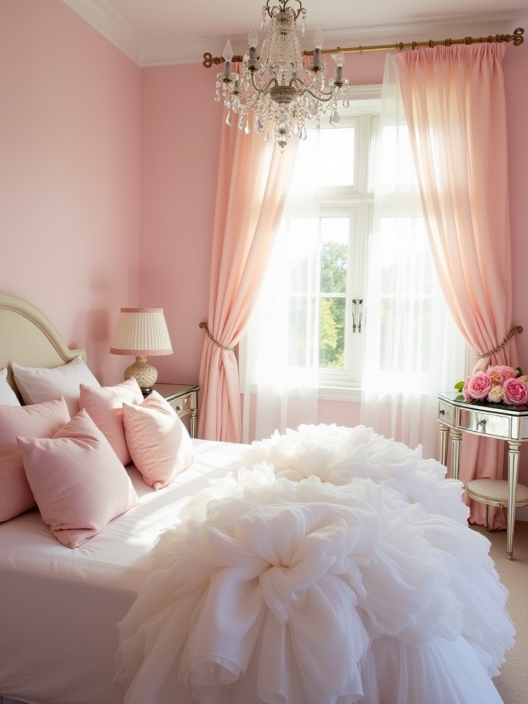 blush pink for serenity