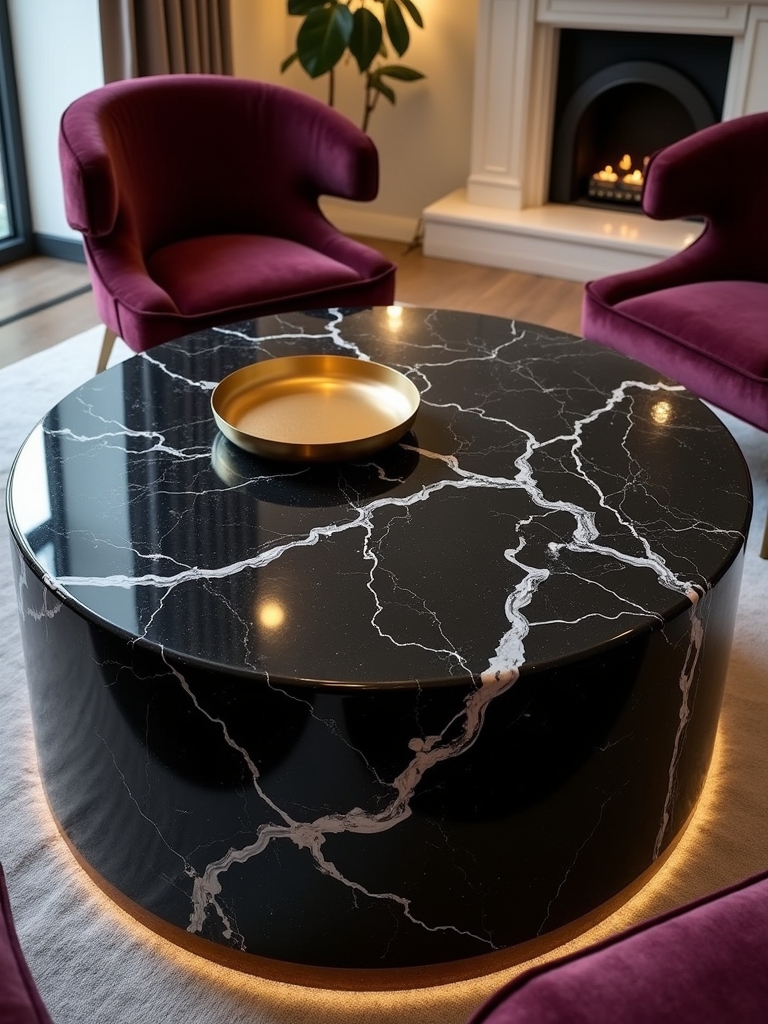 bold black marble elegance