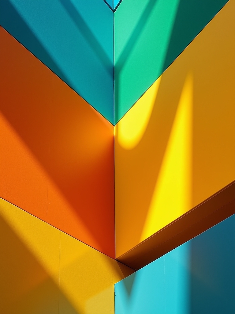bold colorful ceiling designs