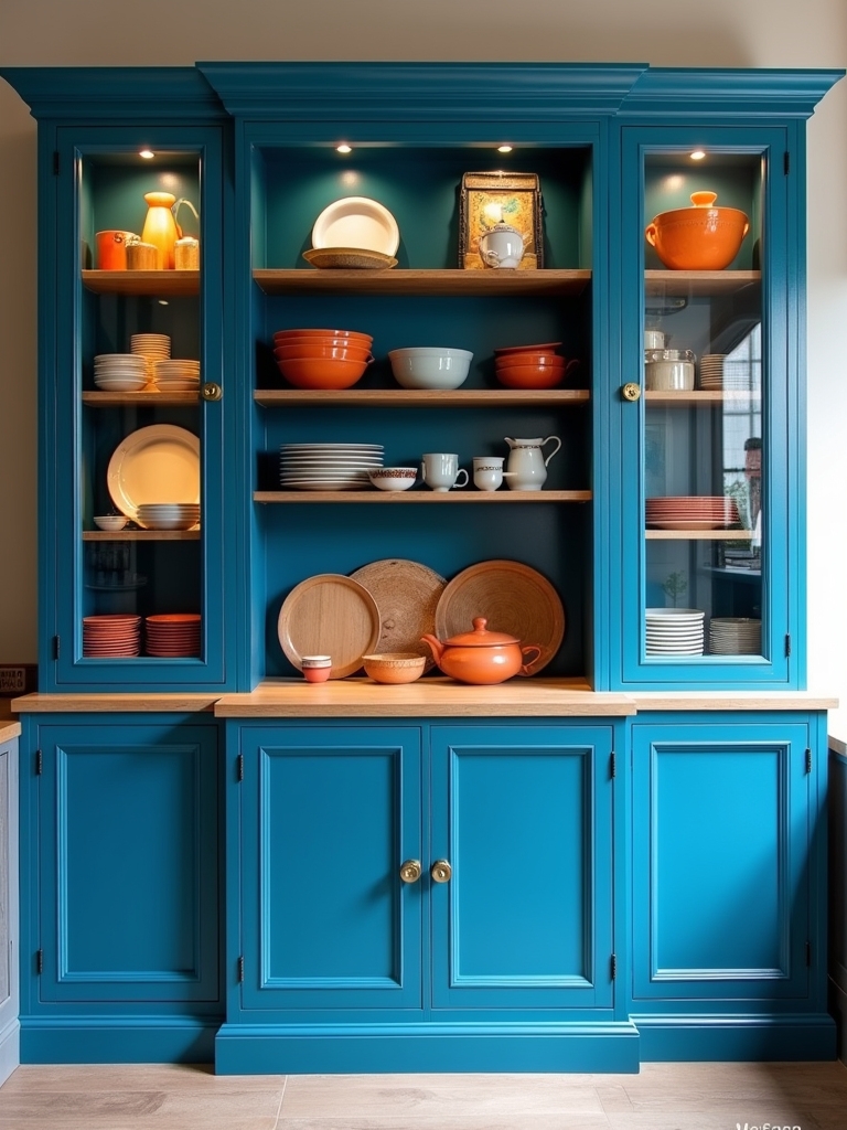 bold kitchen color combinations