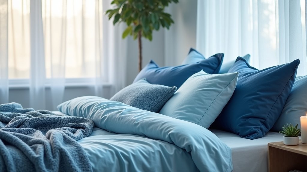 calm blue bedroom inspiration