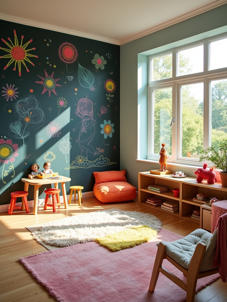 chalkboard wall creative ideas