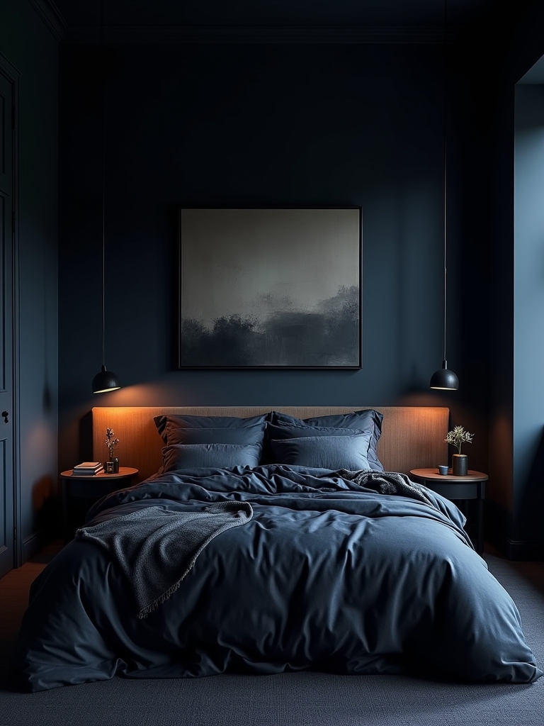 charcoal accents enhance sophistication