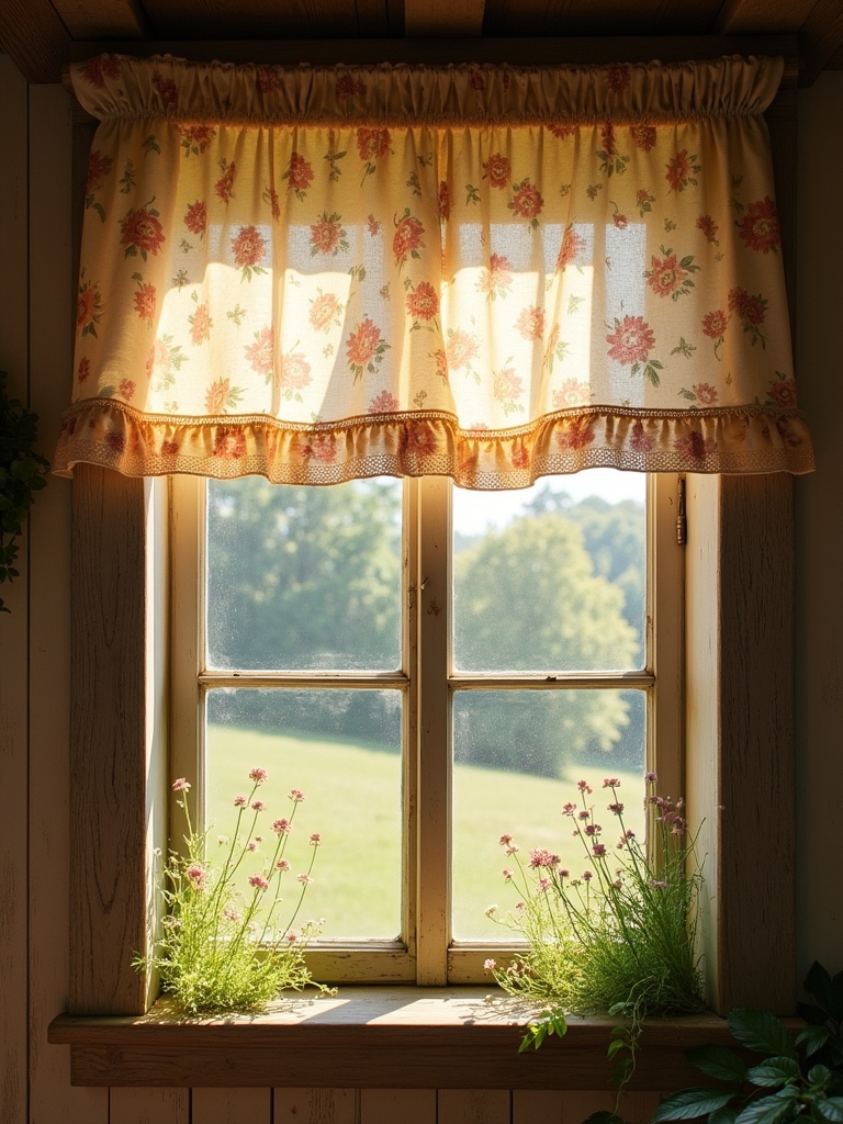 charming vintage floral elegance